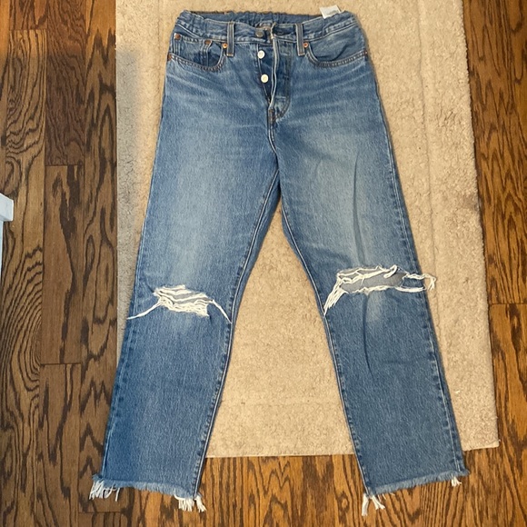 Levi Jeans, Ankle length, straight fit. - Picture 3 of 5